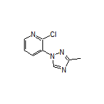 2-Chloro-3-(3-methyl-1H-1,2,4-triazol-1-yl)pyridine