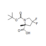 (R)-1-Boc-4,4-difluoro-2-methylpyrrolidine-2-carboxylic Acid