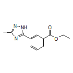 Ethyl 3-(3-Methyl-1H-1,2,4-triazol-5-yl)benzoate