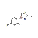 1-(4-Fluoro-2-iodophenyl)-3-methyl-1H-1,2,4-triazole