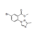 Methyl 5-Bromo-2-(3-methyl-1H-1,2,4-triazol-1-yl)benzoate