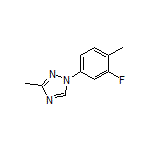 1-(3-Fluoro-4-methylphenyl)-3-methyl-1H-1,2,4-triazole