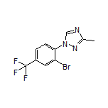 1-[2-Bromo-4-(trifluoromethyl)phenyl]-3-methyl-1H-1,2,4-triazole