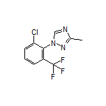 1-[2-Chloro-6-(trifluoromethyl)phenyl]-3-methyl-1H-1,2,4-triazole