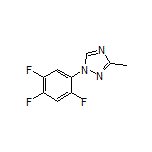 3-Methyl-1-(2,4,5-trifluorophenyl)-1H-1,2,4-triazole