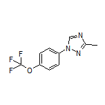 3-Methyl-1-[4-(trifluoromethoxy)phenyl]-1H-1,2,4-triazole