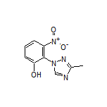 2-(3-Methyl-1H-1,2,4-triazol-1-yl)-3-nitrophenol