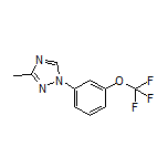 3-Methyl-1-[3-(trifluoromethoxy)phenyl]-1H-1,2,4-triazole