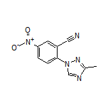 2-(3-Methyl-1H-1,2,4-triazol-1-yl)-5-nitrobenzonitrile