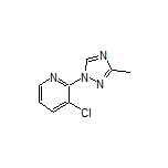 3-Chloro-2-(3-methyl-1H-1,2,4-triazol-1-yl)pyridine