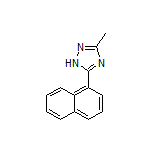 3-Methyl-5-(1-naphthyl)-1H-1,2,4-triazole