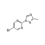 5-Bromo-2-(3-methyl-1H-1,2,4-triazol-1-yl)pyrimidine