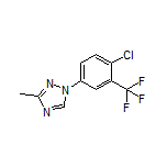 1-[4-Chloro-3-(trifluoromethyl)phenyl]-3-methyl-1H-1,2,4-triazole