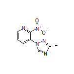 3-(3-Methyl-1H-1,2,4-triazol-1-yl)-2-nitropyridine