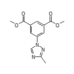 Dimethyl 5-(3-Methyl-1H-1,2,4-triazol-1-yl)isophthalate