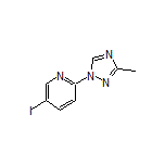 5-Iodo-2-(3-methyl-1H-1,2,4-triazol-1-yl)pyridine