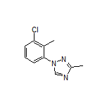 1-(3-Chloro-2-methylphenyl)-3-methyl-1H-1,2,4-triazole