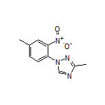 3-Methyl-1-(4-methyl-2-nitrophenyl)-1H-1,2,4-triazole