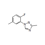 1-(2-Fluoro-5-methylphenyl)-3-methyl-1H-1,2,4-triazole