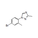 1-(4-Bromo-2-methylphenyl)-3-methyl-1H-1,2,4-triazole