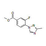 Methyl 3-Fluoro-4-(3-methyl-1H-1,2,4-triazol-1-yl)benzoate