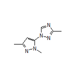 1-(1,3-Dimethyl-1H-pyrazol-5-yl)-3-methyl-1H-1,2,4-triazole