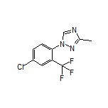 1-[4-Chloro-2-(trifluoromethyl)phenyl]-3-methyl-1H-1,2,4-triazole