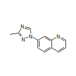 7-(3-Methyl-1H-1,2,4-triazol-1-yl)quinoline