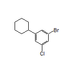 1-Bromo-3-chloro-5-cyclohexylbenzene