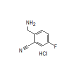 2-(Aminomethyl)-5-fluorobenzonitrile Hydrochloride