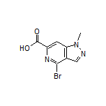 4-Bromo-1-methyl-1H-pyrazolo[4,3-c]pyridine-6-carboxylic Acid