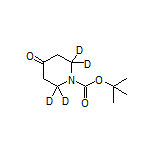 1-Boc-2,2,6,6-tetradeuterio-piperidin-4-one