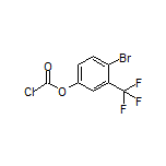 4-Bromo-3-(trifluoromethyl)phenyl Chloroformate