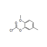 2-Methoxy-5-methylphenyl Chloroformate