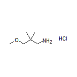 3-Methoxy-2,2-dimethyl-1-propanamine Hydrochloride