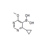 4-Cyclopropyl-6-methoxypyrimidine-5-boronic Acid