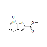 2-(Methoxycarbonyl)thieno[2,3-b]pyridine 7-Oxide