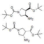 cis-3-Amino-1,4-di-Boc-pyrrolidine