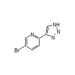 5-Bromo-2-(1H-1,2,3-triazol-4-yl)pyridine