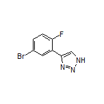 4-(5-Bromo-2-fluorophenyl)-1H-1,2,3-triazole