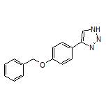 4-[4-(Benzyloxy)phenyl]-1H-1,2,3-triazole