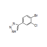 4-(4-Bromo-3-chlorophenyl)-1H-1,2,3-triazole