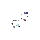 4-(1-Methyl-5-pyrazolyl)-1H-1,2,3-triazole