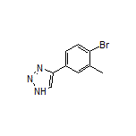 4-(4-Bromo-3-methylphenyl)-1H-1,2,3-triazole