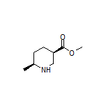 Methyl (3R,6S)-6-Methylpiperidine-3-carboxylate