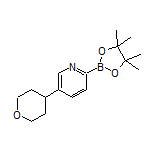 5-(Tetrahydro-2H-pyran-4-yl)pyridine-2-boronic Acid Pinacol Ester