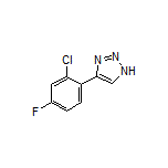 4-(2-Chloro-4-fluorophenyl)-1H-1,2,3-triazole