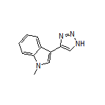 1-Methyl-3-(1H-1,2,3-triazol-4-yl)indole