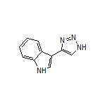 3-(1H-1,2,3-Triazol-4-yl)indole