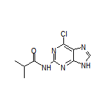 N-(6-Chloro-9H-purin-2-yl)isobutyramide